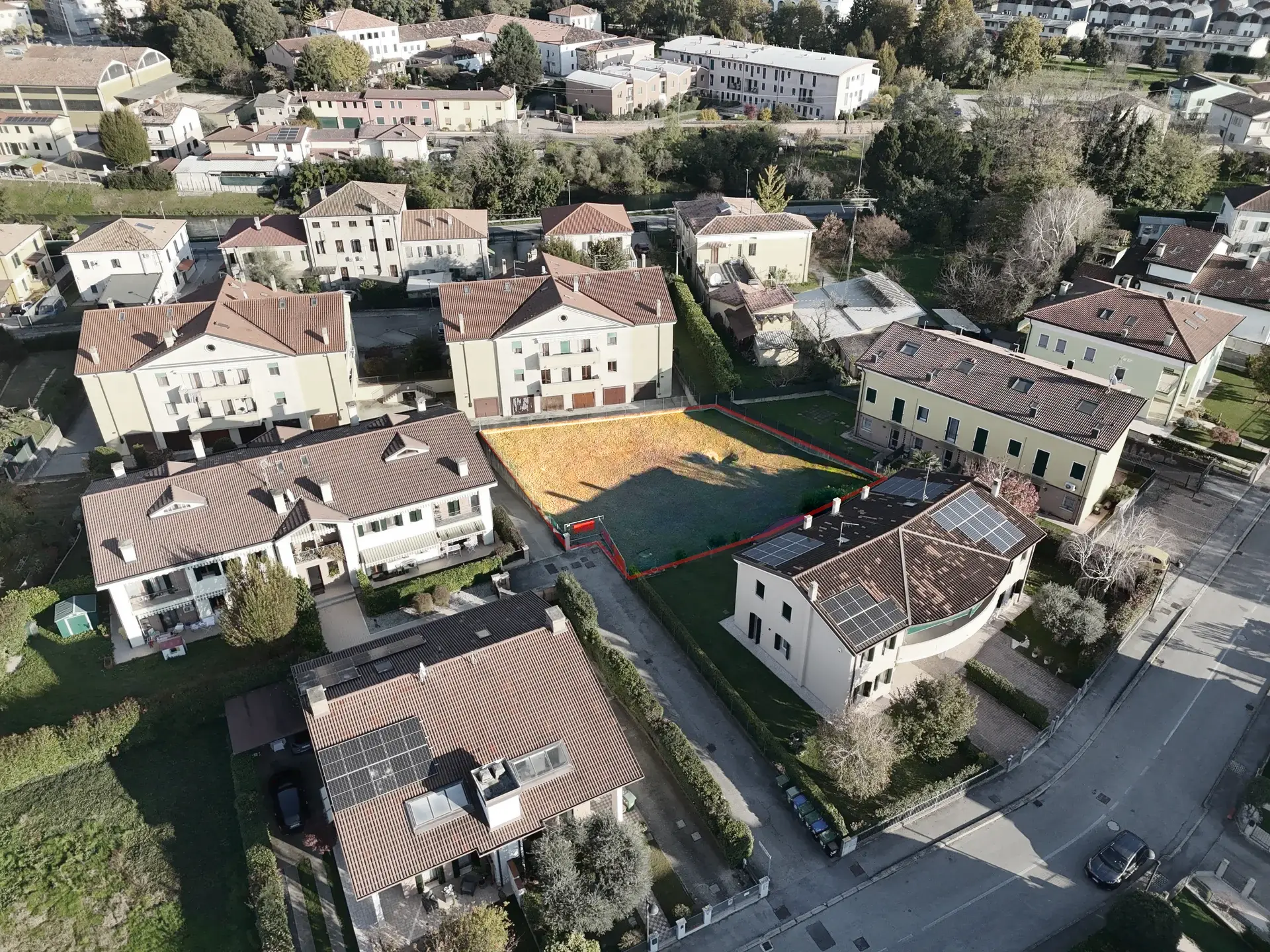 Terreno Lotto Edificabile Limena_Drone01_Mask02_Costruzioni Martini Impresa Edile Padova